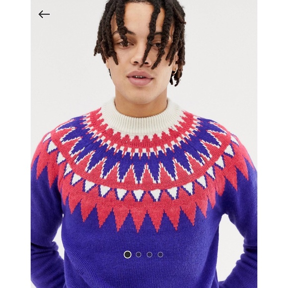 ASOS Other - NWT ASOS Fairisle Sweater M